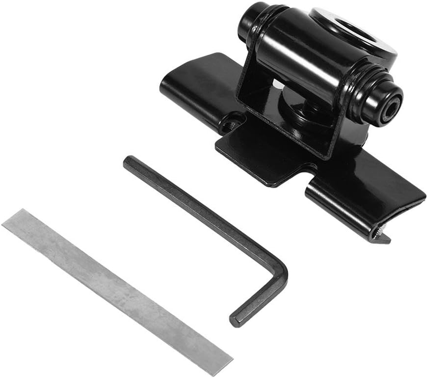 Socobeta Mobile Antenna Mount 360° Adjustable Angle Bracket Stand Mount for Car Vehicle Mobile Radio Antenna