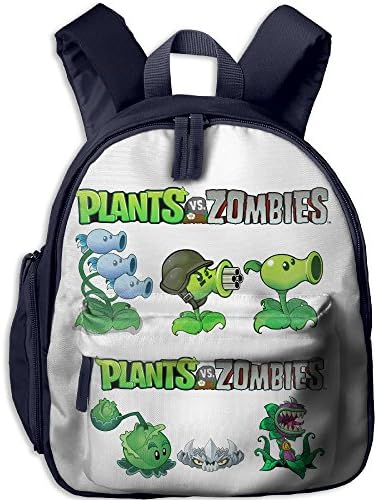 Giacomo Badali Plants Vs Zombies Kids Casual School Bag Cool Childrens Backpack Boy&amp;Girl Outdoor Daypack Student Bookbag Small