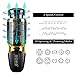 Male Masturbator Cup - Adorime 10 Powerful Thrusting Modes Fully Automatic Electric Masturbation Stroker USB Rechargeable Adult Vibe Realistic Vagina Pocket Pussy Sex Toys for Men