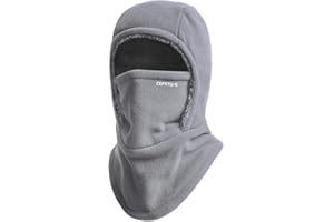 GENERIC Unisex Windproof and Warm Balaclava, Winter Warm Neck Mask Ear Covering Balaclava Hat for Skiing,Motorcycle