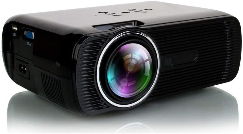Manual Focus Digital LED Projector, 2300lm HD 3D Projector, Home Cinema