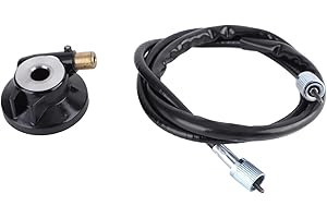 Speedometer Scooter Bws Speedometer Cable 12Mm Speedometer Drive Gear with Cable, Pc Aluminum Alloy, Fits Scooter,