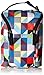 Skip Hop Insulated Breastmilk Cooler And Baby Bottle Bag, Grab & Go Double, Prisms