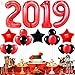 KatchOn, 2023 Balloons Red and Black Set - 40 Inch, Pack of 21 | Red and Black Balloons 2023 for Red and Black Graduation Decorations 2023 | Red Graduation Balloons, Prom Decorations for Party 2023…