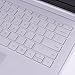 Case Star Clear Ultra thin Silicone Keyboard Skin Cover Protector ONLY Compatible with Laptop Microsoft Surface Book 1 (NOT Fit for Surface Book 2 and Other Models)