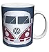 Volkswagen VW Camper Van Vintage Illustrated Car Art Porcelain Gift Coffee (Tea, Cocoa) 11 Oz. Mug
