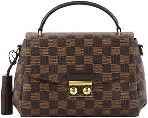 New!! CROISETTE DAMIER EBENE STYLE SHOULDER CROSS BODY STRAP WOMEN BAG 25 x 17 x 9 cm