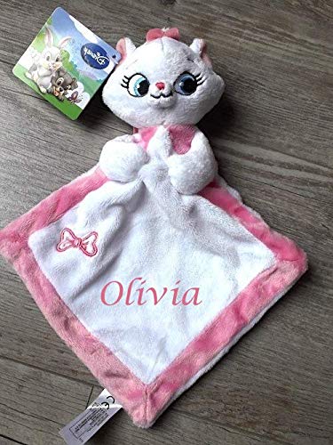 Doudou Disney Carre Personnalise Au Prenom De Bebe Bebe Et Puericulture Produits Handmade Dwteam In
