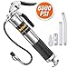 REXBETI Grease Gun, Heavy Duty Pistol Grip Grease Gun Set with 18 Inch Flex Hose, Extended Steel Barrel, 2 Reinforced Coupler Included