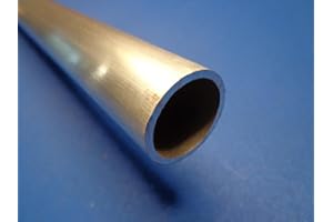 6061 ALUMINUM Industrial Metal Sales - 6061 T6511 Extruded Aluminum Round Tube 1-1/4" OD x 1" ID x 12"-Long x 1/8" Wall