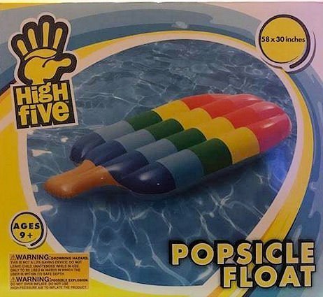 High Five Popsicle Float 58 X 30 inches