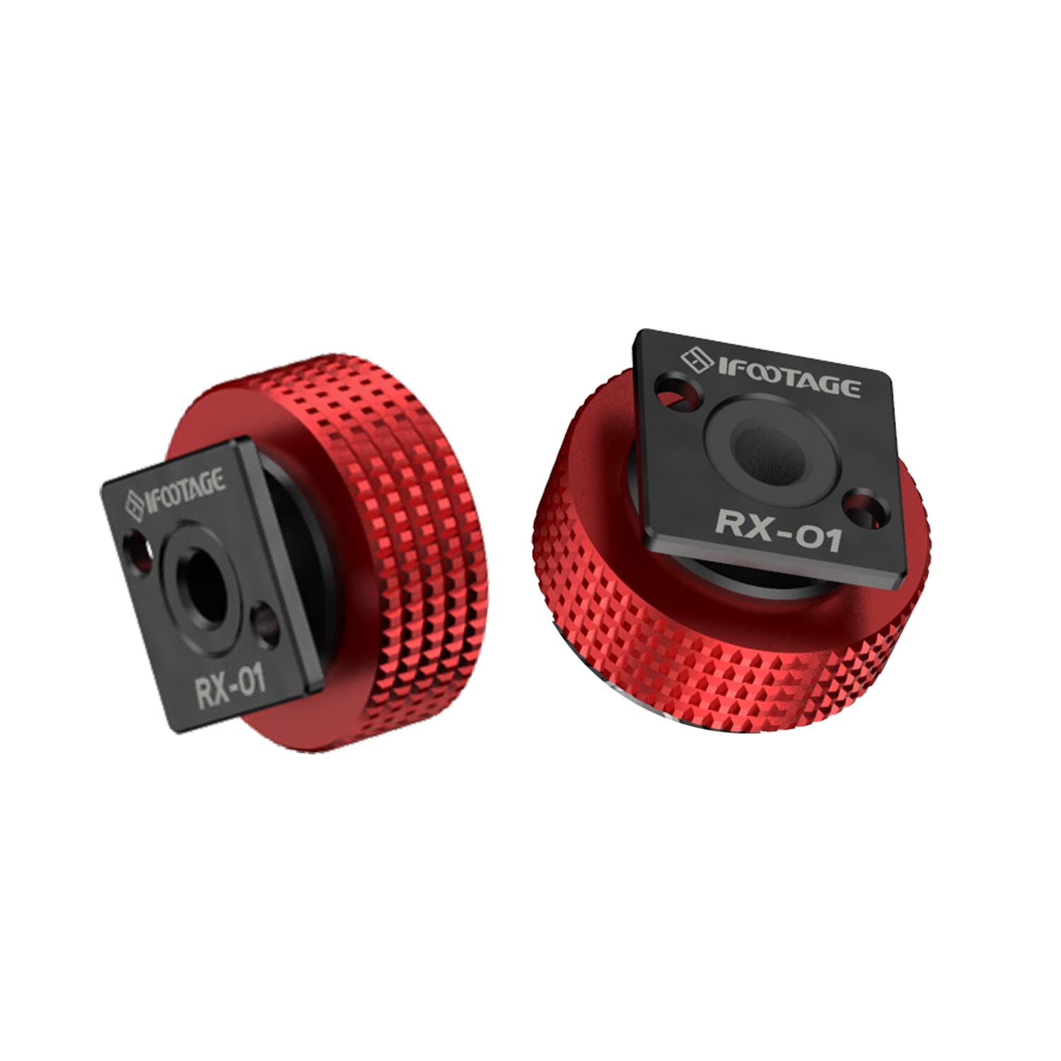 IFOOTAGE Magic Arm Series,5.5/9.5/7/11/32inch,Cold Shoe Head for LED Flash,Light,Microphone,Monitor,Large Wing Nut,Aluminum Alloy Stable Structure (Cold head)