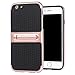 Nicexx iPhone 6/ 6S Case with Kickstand and Dual Layer Protection with Soft TPU & Hard PC Premium Luxury Shock Absorbing Shockproof Cover for iPhone 6/ 6S (Rose Gold)