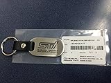 SUBARU STI Logo Stainless Steel Key Chain Forester Impreza Legacy Outback OEM SOA342L115 Genuine