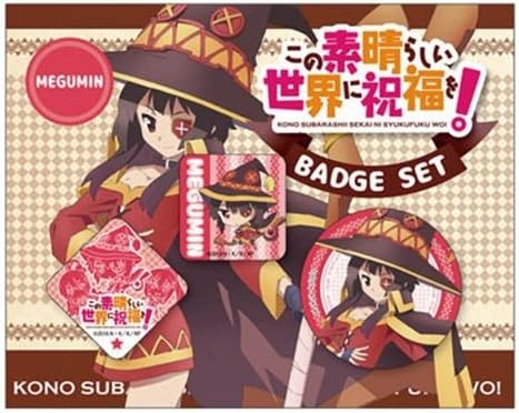 KonoSuba: God's Blessing on This Wonderful World! PVC Badge Set Megumin