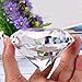 OwnMy Diamond Shaped Crystal Paperweight, Clear Crystal Diamond Jewel Paperweight Sparkling Glass Gem Centerpieces Decoration with Gift Box for Home Office Wedding Decor (100MM / 4