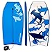 Goplus 41 inch Super Bodyboard EPS Core, IXPE Deck, HDPE Slick Bottom, Light Weight Perfect Surfing (Blue White)