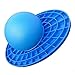 Little World Pogo Ball Fun Hopper Sports High Balance Bounce Jump Board Ball Platform Fitness Ball for Aerobic Balance and Coordination Exercises, Blue