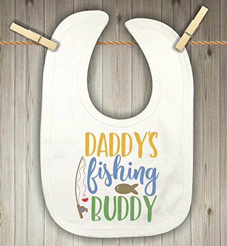 Baby Bib - Daddy's Fishing Buddy