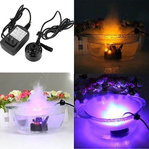 YIWULA Mist Maker Fogger Atomizer Air Humidifier Water Fountain Pond Fog Machine