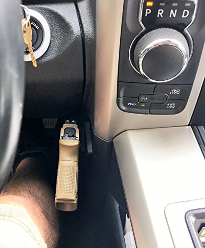 FoxX Block Magnetic Gun Mount for Vehicle and Home - Gun Magnet Mount Urethane Coated Strongest on Amazon! Concealed Firearm Holder For Handgun, Pistol, Revolver, Car, Truck, Desk, Wall or Vault - Thumbnail 7