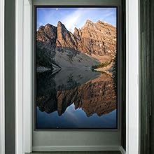 signwin Framed Canvas Mountain Lake View Global Landscape Mountain Multicolor Photography Relax/Calm - 16x24 inches