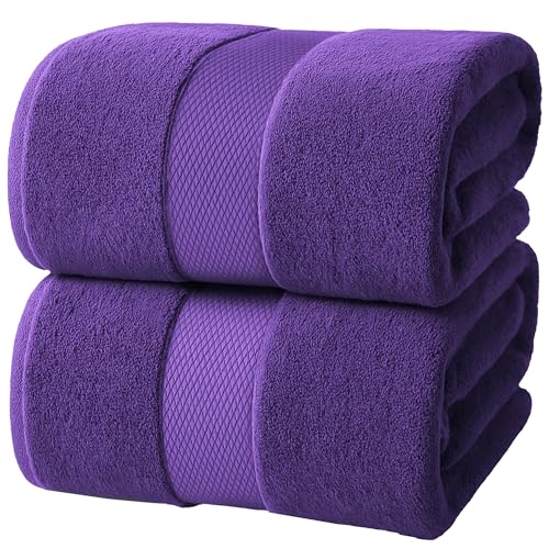 Infinitee Xclusives Badetuch groß – 2er-Packung – 90 x 180 cm