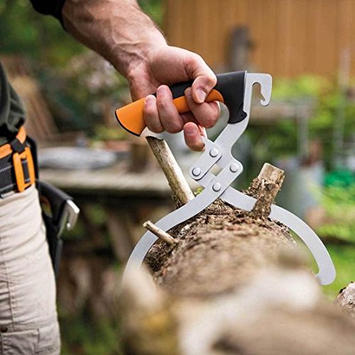 fiskars log tongs