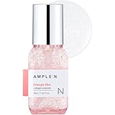 Entangle Shot Collagen Serum – Korean Anti Aging and Lifting Serum with 300DA Low Molecular Collagen – Elasticity & Moisture Plumping Care with Jelly-like Capsules to Restore Softness, 1.01 fl.oz.