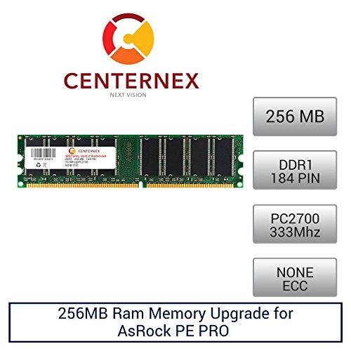 256MB RAM Memory for AsRock PE PRO (PC2700 NonECC) Motherboard Memory Upgrade by US Seller