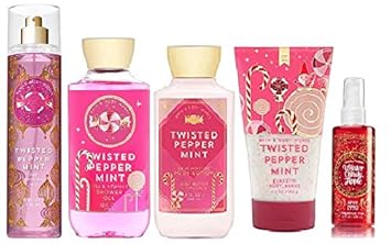 Amazon Com Bath And Body Works Twisted Peppermint Set Lotion