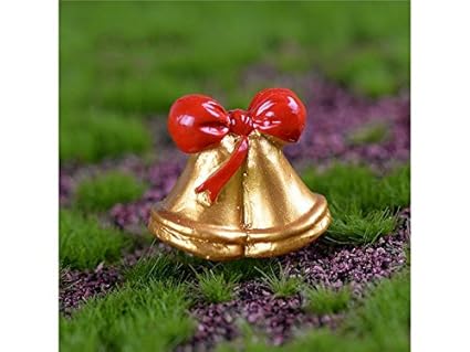 Amazon Com Gelaiken Garden Decoration Miniature Christmas Bell