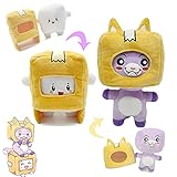 7.8/10.6'' Box Plush Toy, Soft Foxy and Boxy and