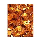 Tanday (Orange) 800 pcs 5mm Cup Loose Sequins .