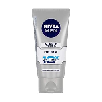 NIVEA Men Face Wash, Dark Spot Reduction, 10x Vitamin C, 50g