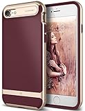iPhone 7 Case, Caseology [Wavelength Series] Slim Dual Layer Protective Textured Grip Corner Cushion Design [Burgundy] for Apple iPhone 7 (2016) (Electronics)