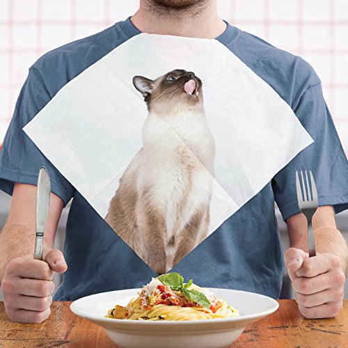 Suck.UK SK NAPKINCAT1 Cat Napkins (Pack of 24), Multicolor
