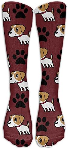 XNGTAX Thigh High Socks Beagles Paw Womans Mens Funny Champion Athletic Leggings Knee High Stockings For Dress Sport