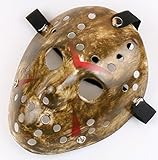 Gmasking Horror Halloween Costume Hockey Mask Party Cosplay Props (Gray)