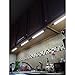 LE LED Under Cabinet Lighting, Fluorescent Tube Equivalent, Closet Light, Total of 12W, 900 lm, 12V Daylight White, 6000K, 24W, 3 Panel Kit