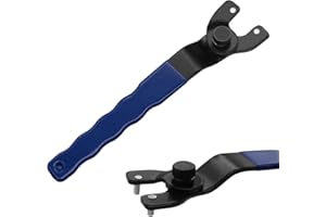 Seamaka Grinder Wrench Universal Adjustable Grinder Spanner ​Wrench,Lock-nut Grinder WrenchSuitable for 4 ",5", 6 ",7" and 9" Angle Grinders O-K-023-B