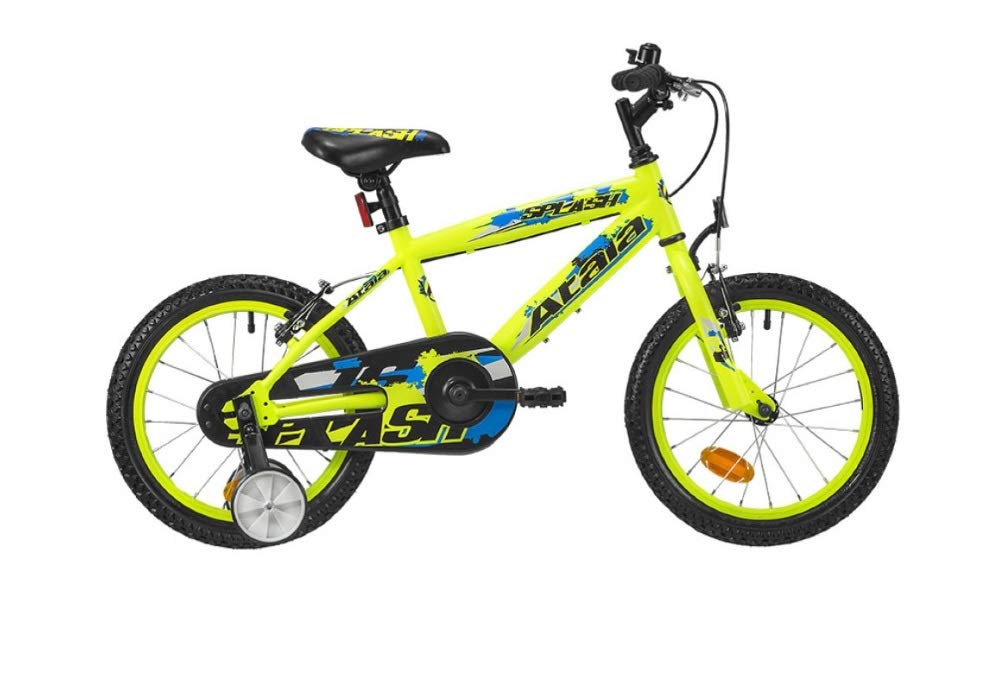 ATALA Bicicletta da Bambino Splash 16 Blu 1 velocità Colore Giallo Neon  Biciclette e tricicli urban-earth.co.uk