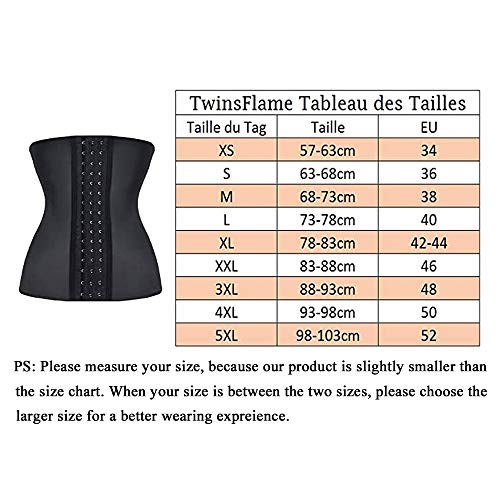 TWINS-FLAME-Corsetto-Latice-Elastico-Waist-Trainer-Bustino-Shaper-Perdita-di-Peso