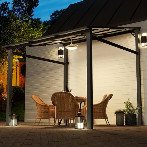 EBE 8' x 8' Hardtop Lean-To Gazebo Review: Wall-Mounted Patio Cover image 22