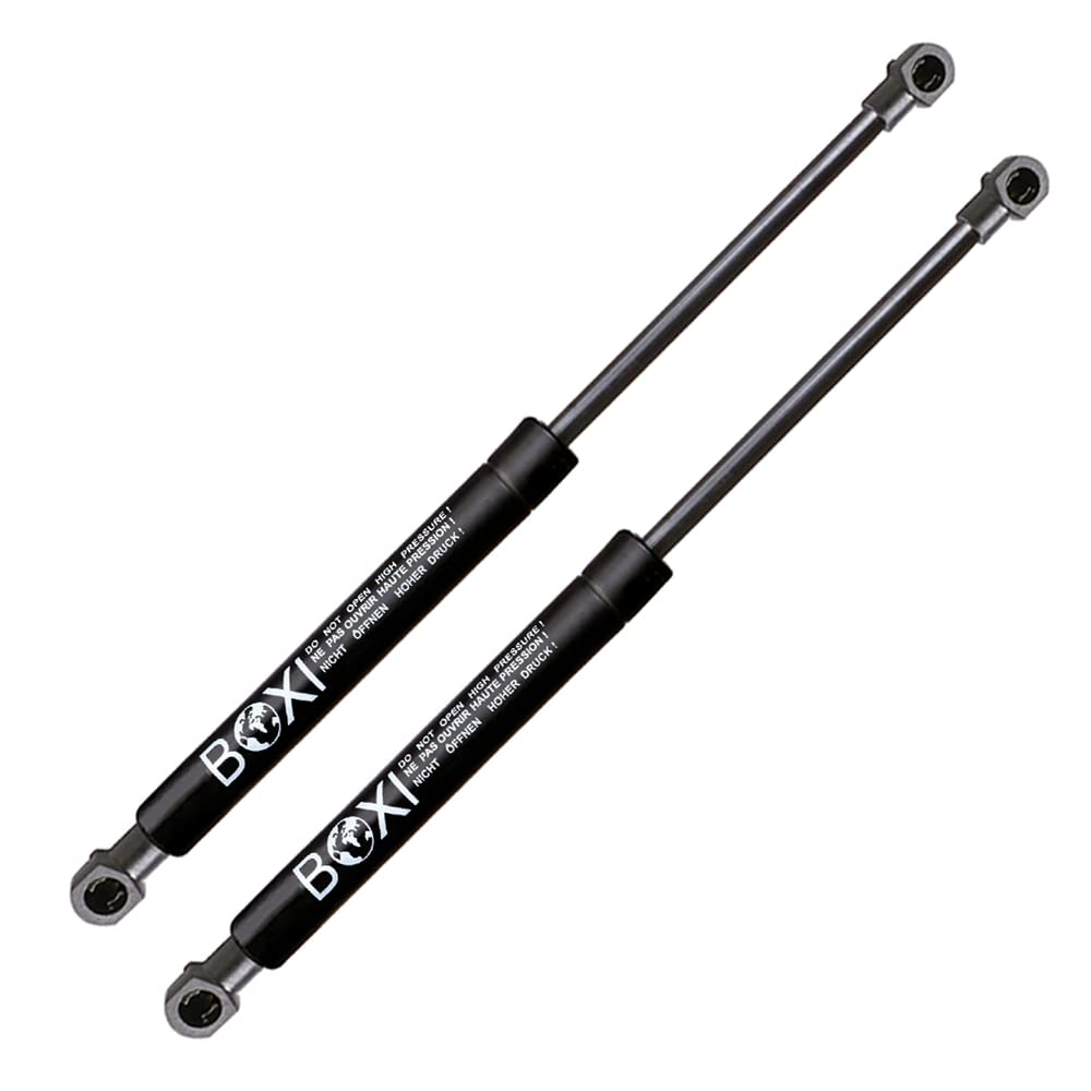 2pcs BOXI Front Hood Gas Charged Lift Supports Struts Shocks for BMW 525i 525xi 528i 528i xDrive 528xi 530i 530xi 535i 535i GT 535i xDrive 535xi 545i 550i M5 | Replaces 6481 SG402057 51237008745