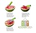 Best Watermelon Slicer & Corer – As Seen On TV – Kitchen Tool For Home Cooks & Professional Chefs –Watermelons, Honeymelon & Cantaloupe Cutter + Extra Bonus Melon Baller!