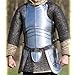 Medieval Jousting Knight Body Armor | Cuirass 18g Replica Adult Warrior Guard Silver Costume| Protective Antique King Body Suit