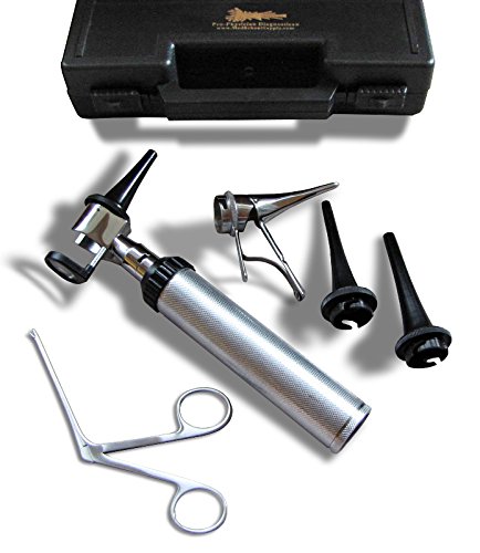 NEW LED Veterinary Operating Otoscope Kit