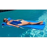 California Sun Deluxe Oversized Unsinkable Foam Cushion Pool Float - Ocean Blue
