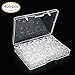 400pcs Earring Backs, Premium Clutch Safety Earring Pad, Clear Bullet Stopper Replacement Jewelry Findings Stored in a Small Storage Box